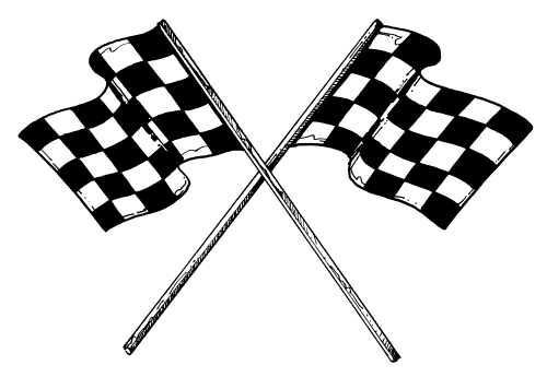 checkered flag logo. Checkered Flag Teams